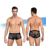 Ashella Lingerie Mica Lace Boxer Brief Black L/XL Ashella Lingerie