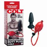 Expandable Butt Plug (Black) California Exotic Novelties
