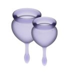 Feel Good Menstrual Cup Lilla 2pcs Satisfyer