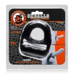 360 Cockring And Ballsling Black OxBalls