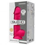 Silexd – Model 4 Dual Density 8.5″ Silicone Dong with Balls (Hot Pink) Adrien Lastic