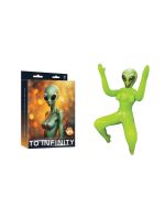 To Infinity - Green Inflatable Squatting Alien Love Doll Excellent Power