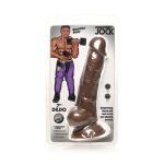Fantasy JOCK Weightlifting Wesley 7" Dark Dildo with Balls Curve Toys