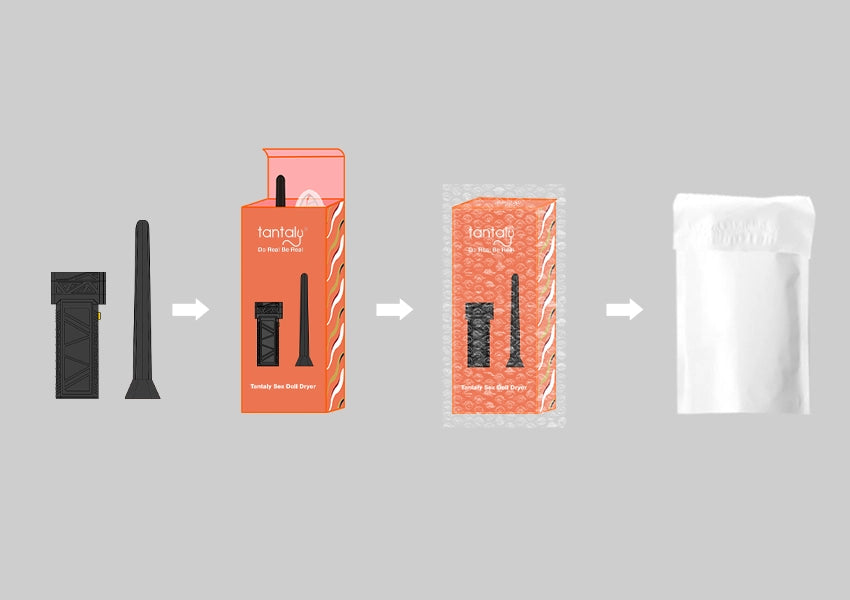 Tantaly Sex Doll Dryer packaging