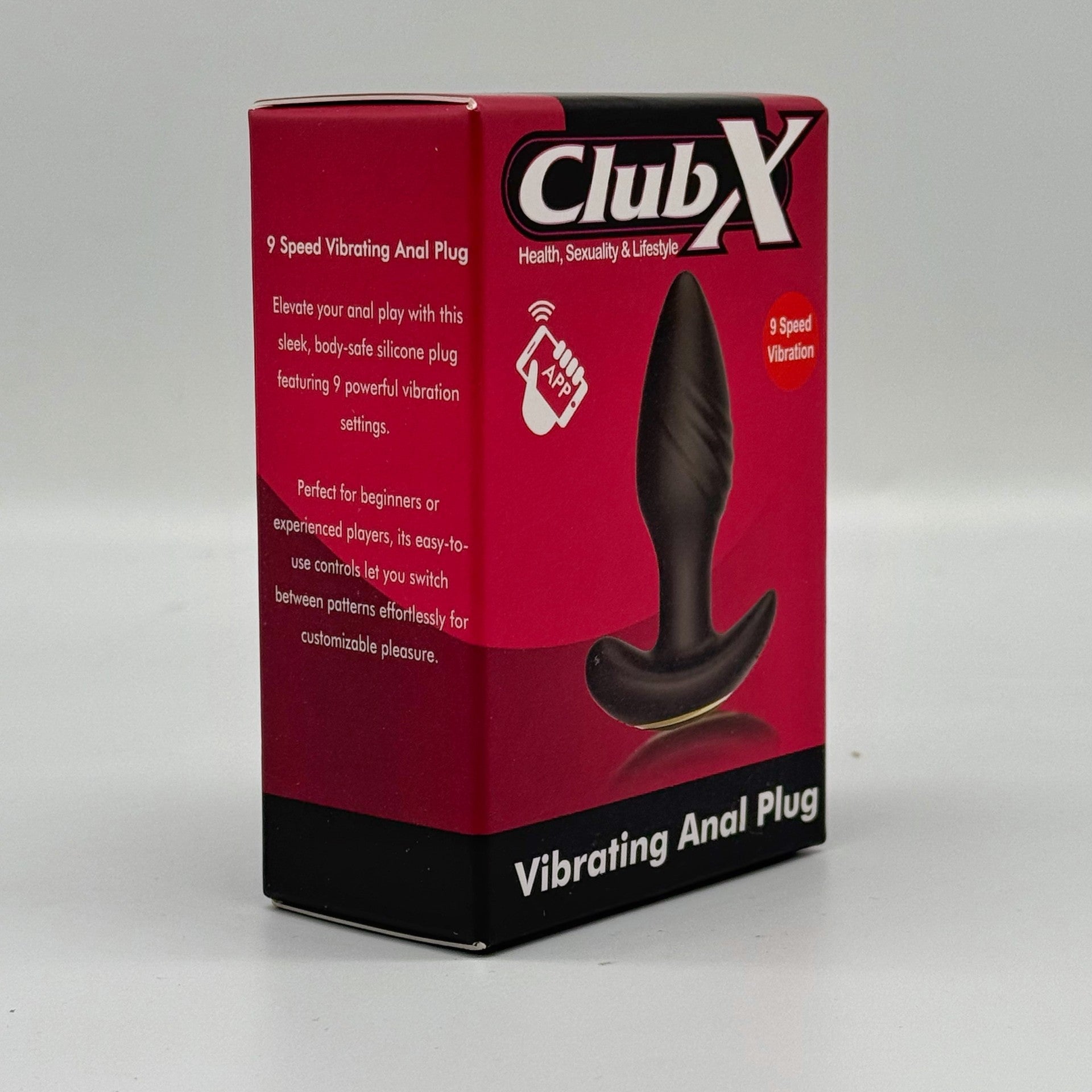 Club X Vibrating Anal Plug Club X
