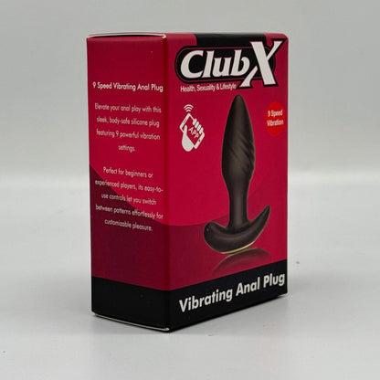 Club X Vibrating Anal Plug Club X