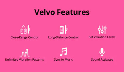 Lovense Velvo Bluetooth Rolling Beads Rotating G-Spot Rabbit Vibrator Lovense