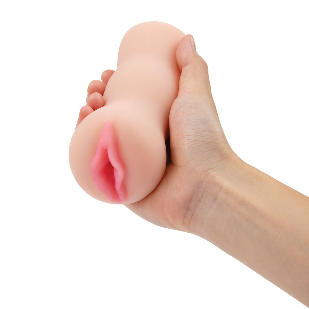Zolo Stroke Off Super Tight Vibrating Pussy Stroker - Club X