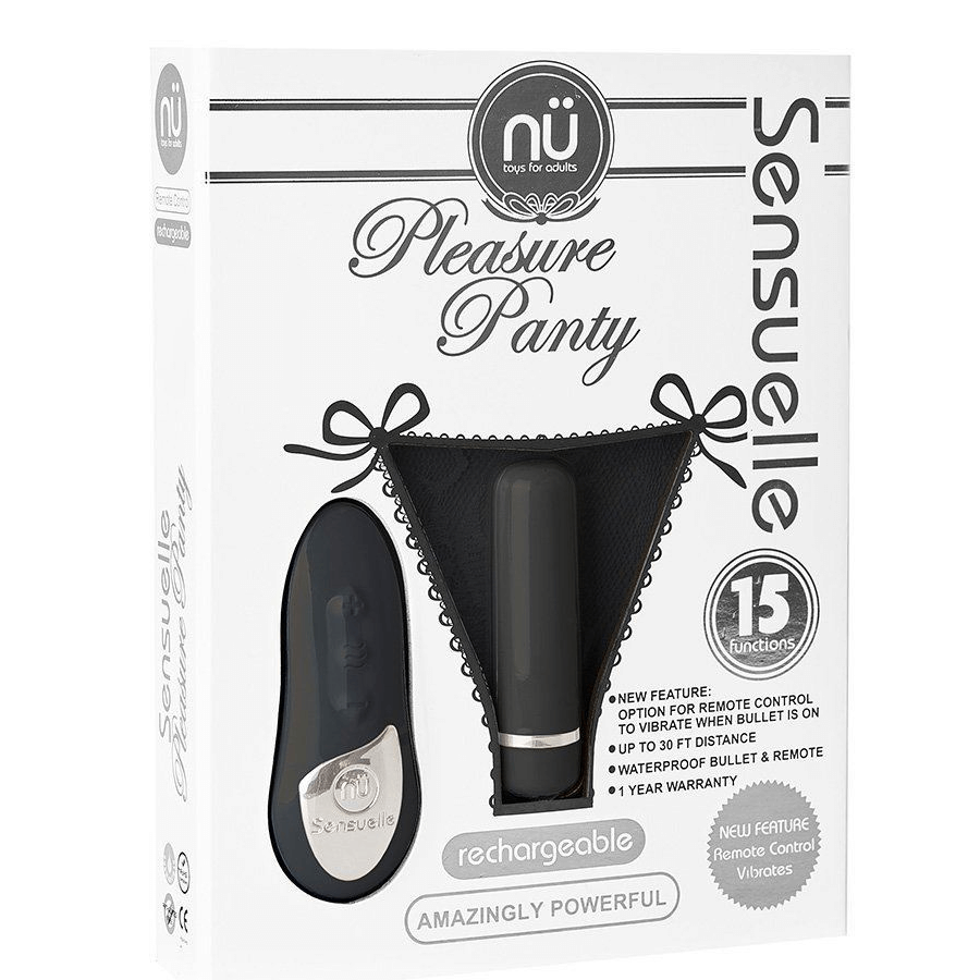 Nu Sensuelle Remote Controlled Pleasure Vibrating Panty  - Club X