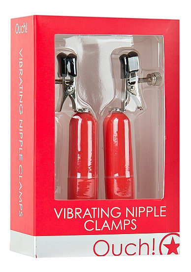 Vibrating Nipple Clamps  - Club X