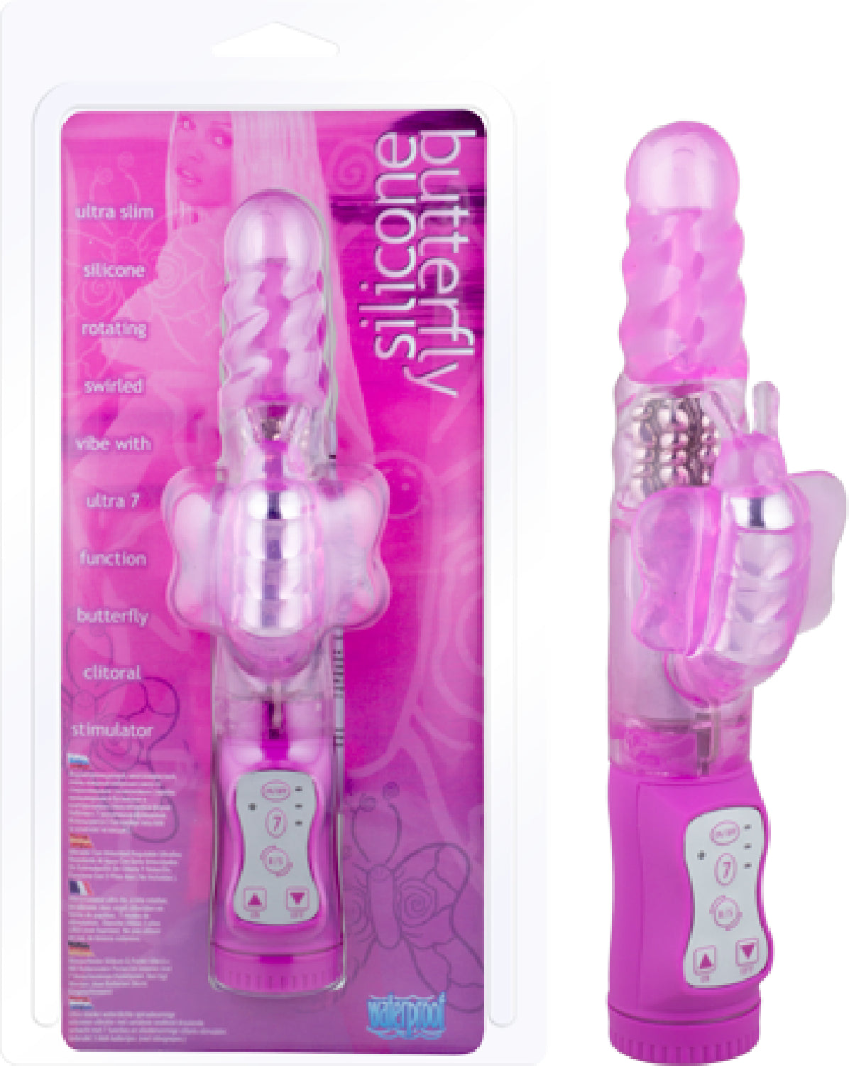 Silicone Butterfly (Pink) Default Title - Club X
