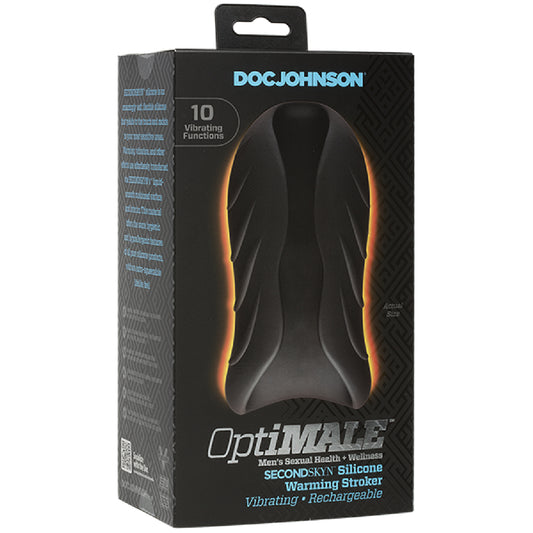 Silicone Warming Stroker - Vibrating - Rechargeable Default Title - Club X