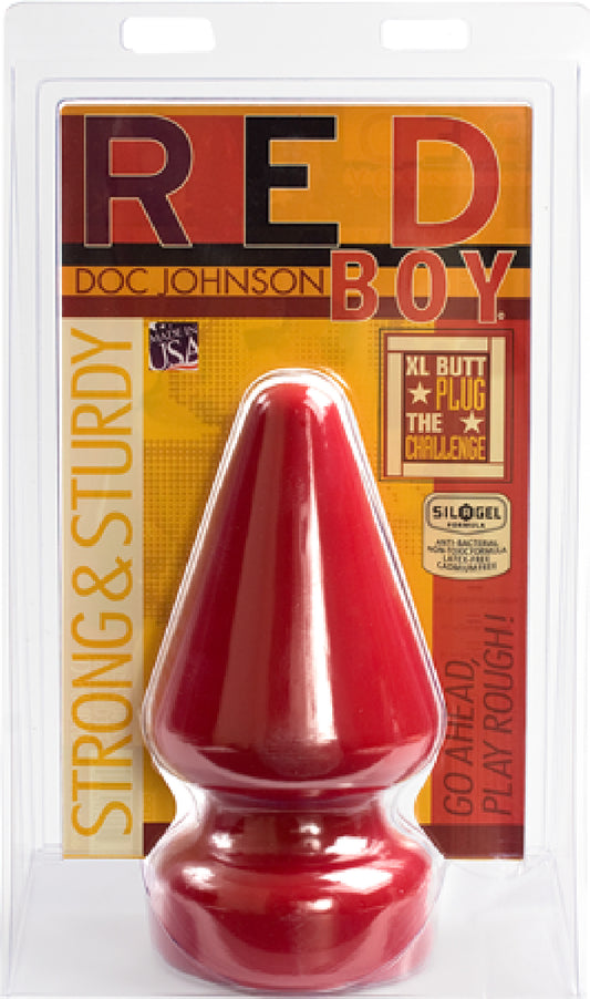 Red Boy Butt Plug - The Challenge (Red) Default Title - Club X