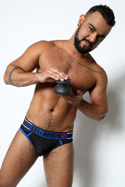 Bull Bag Ball Stretcher 1.5in Blk  - Club X