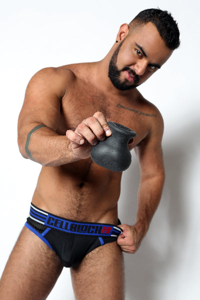 Bull Bag Ball Stretcher 1.5in Blk  - Club X
