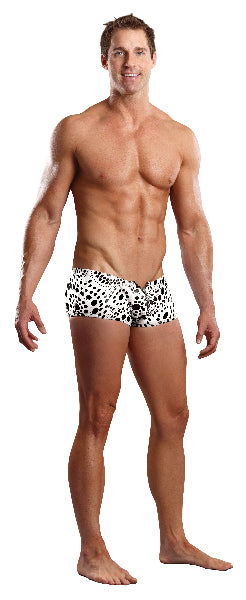 Male Power Zipper Short Extra Large  - Club X