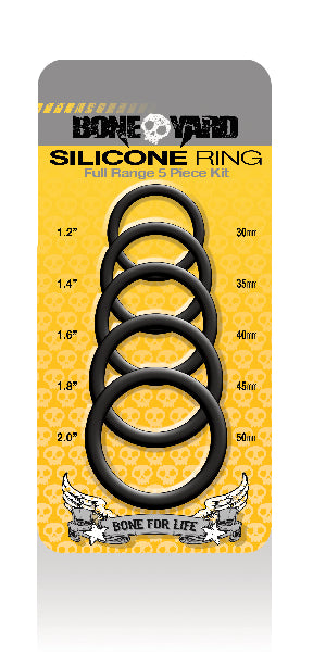 Boneyard Silicone Ring 5 Pcs Kit  - Club X
