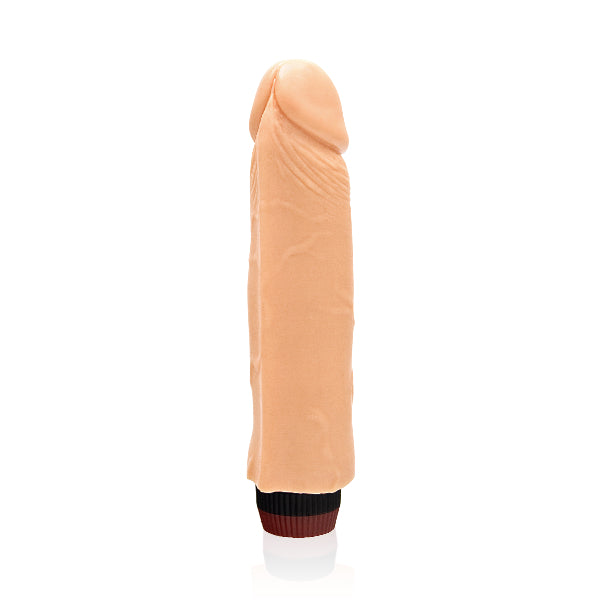 Cock w/ Vibration 8in Vanilla  - Club X