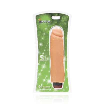 Cock w/ Vibration 9in Vanilla  - Club X