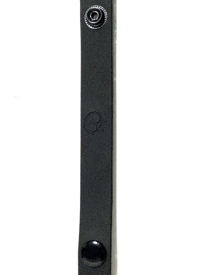 Boneyard Silicone Cock Strap - 3 Snap Ring - Black  - Club X