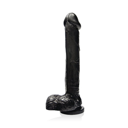 Cock w/ Balls and Suction Black 9in  - Club X