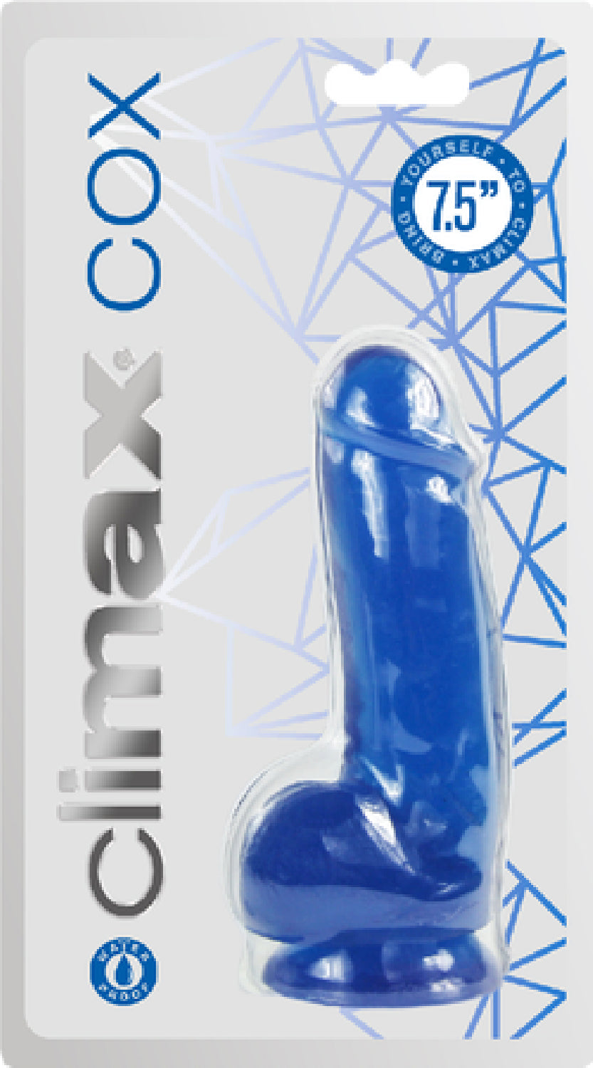 Cox 7.5" Colossal Cock (Bawdy Blue) Default Title - Club X
