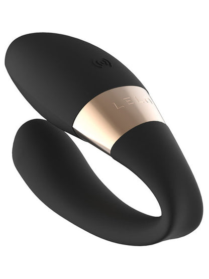 Lelo Tiani Harmony Double Power Vibrator 100% Ultra Smooth Medical Grade Silicone /ABS - Black Black - Club X