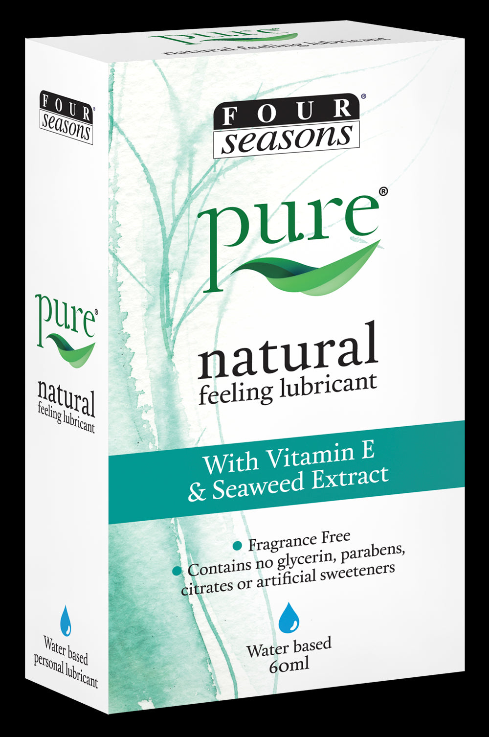 Four Seasons Pure Natural Feeling Lubricant Water Based 60Ml Default Title - Club X