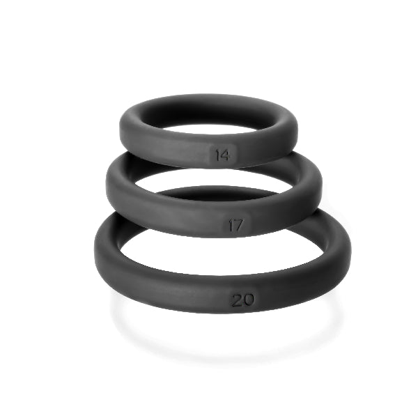 Xact-Fit Silicone Rings Mixed 3 Ring Kit  - Club X