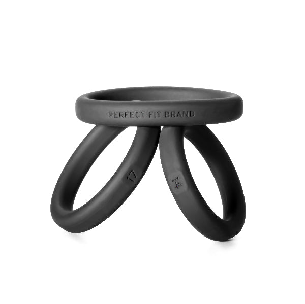 Xact-Fit Silicone Rings Mixed 3 Ring Kit  - Club X