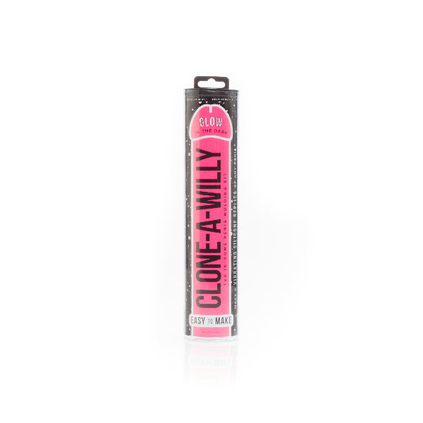 Clone a Willy Glow in the Dark Hot Pink  - Club X