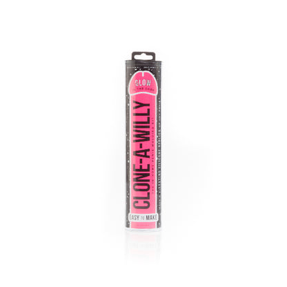 Clone a Willy Glow in the Dark Hot Pink  - Club X