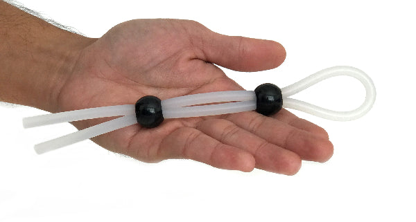 The Brawn Cock Leash Double Clear  - Club X