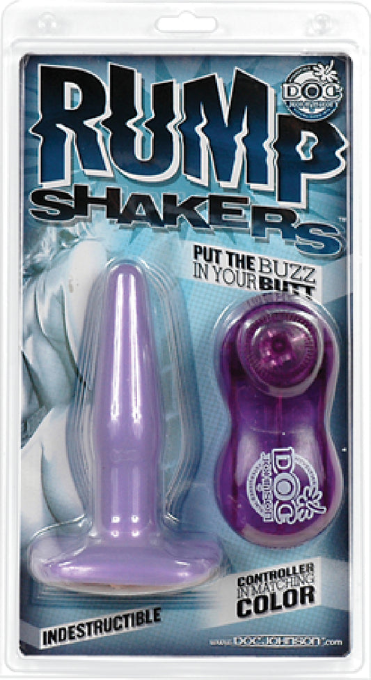 Rump Shakers - Vibrating Butt Plug - Small (Lavender) Default Title - Club X