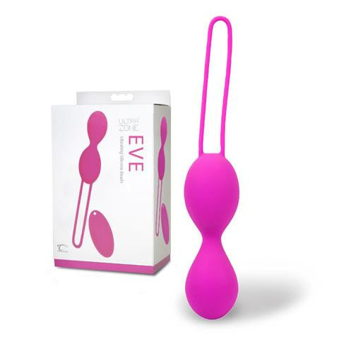 Eve Vibrating Silicone Beads  - Club X