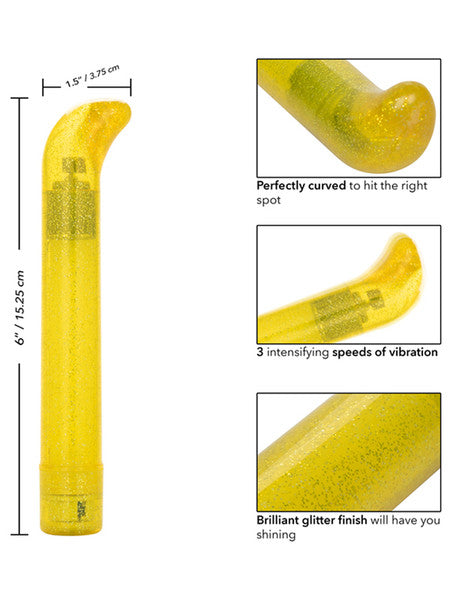 Sparkle Slim G-Vibe Massager Vibrator  - Club X