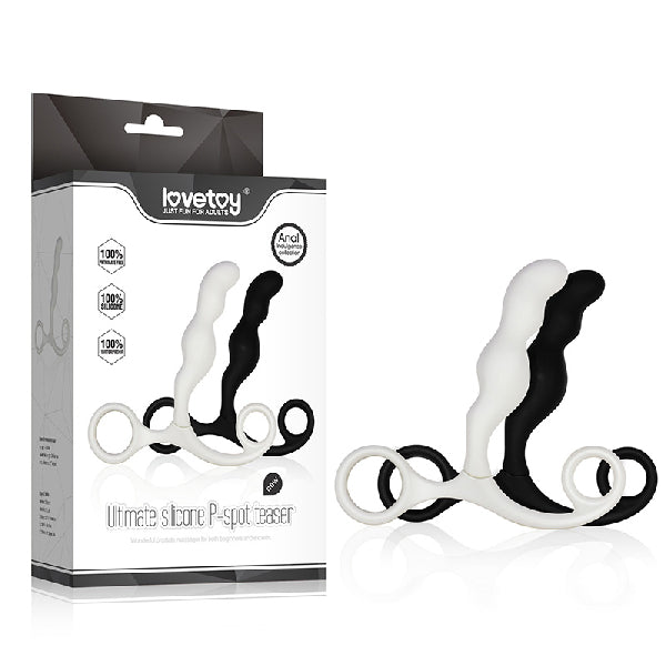Ultimate Silicone P-spot Teaser Black  - Club X