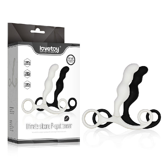 Ultimate Silicone P-spot Teaser Black  - Club X