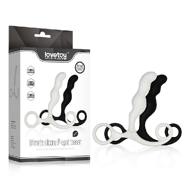 Ultimate Silicone P-Spot Teaser Black  - Club X