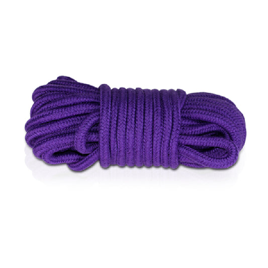 Magic Touch Fun 10m Fetish Bondage Rope Purple Purple - Club X