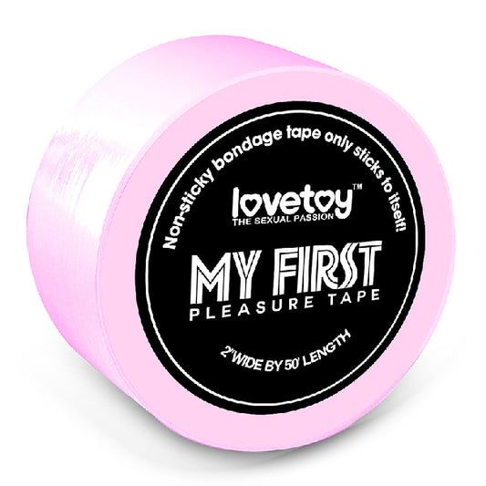 My First Non-Sticky Bondage Tape Pink  - ClubX