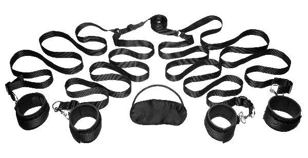 Bedroom Restraint Kit Black  - ClubX