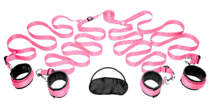 Bedroom Restraint Kit Pink  - Club X