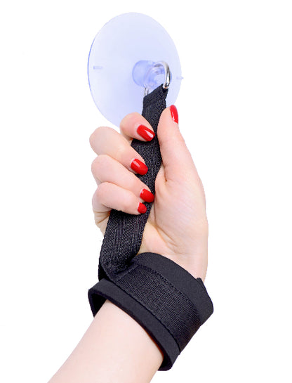 Hands UP! Suction Cup Cuffs  - Club X