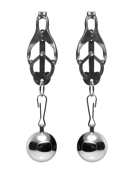 Deviant Monarch Weighted Nipple Clamps  - Club X