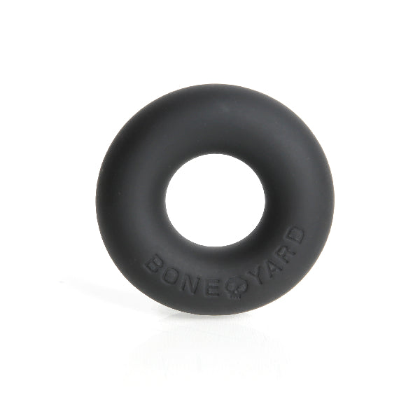 Ultimate Silicone Cock Ring Black  - Club X