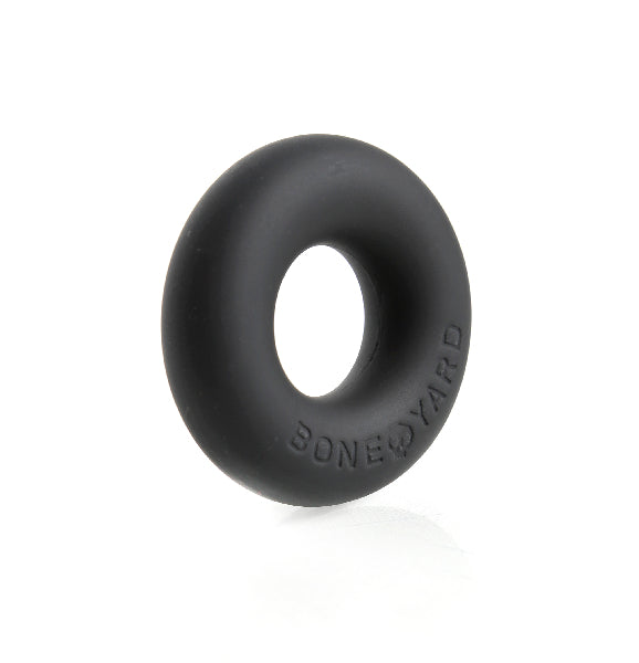 Ultimate Silicone Cock Ring Black  - Club X