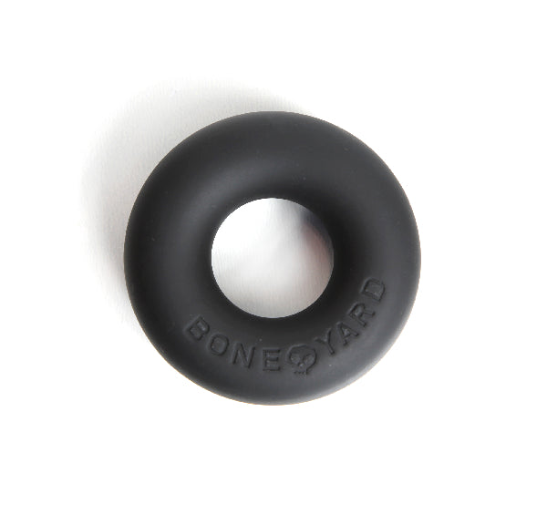 Ultimate Silicone Cock Ring Black  - Club X