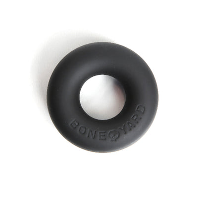 Ultimate Silicone Cock Ring Black  - Club X