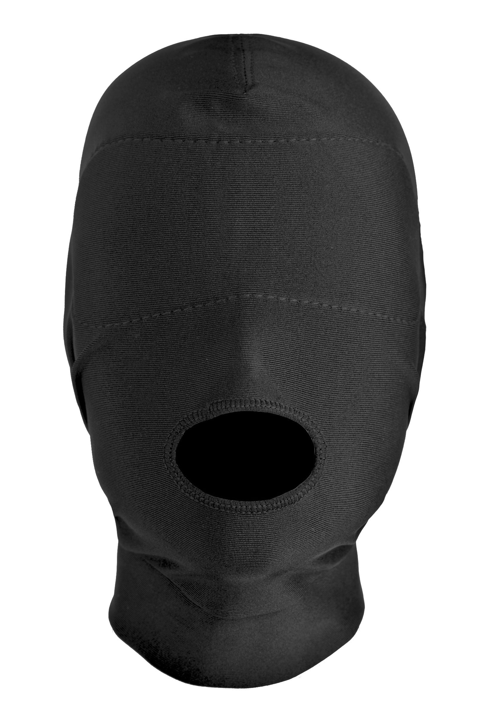 Disguise Open Mouth Hood With Padded Blindfold  - Club X